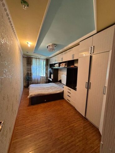продажа квартир, бишкек 3 комн кв 106 серии: 3 комнаты, 58 м², 104 серия, 3 этаж, Евроремонт