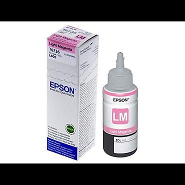 printer almaq: Epson L800 Light Magenta Ink Bottle T6736 (C13T67364A) – 70 ml — 1