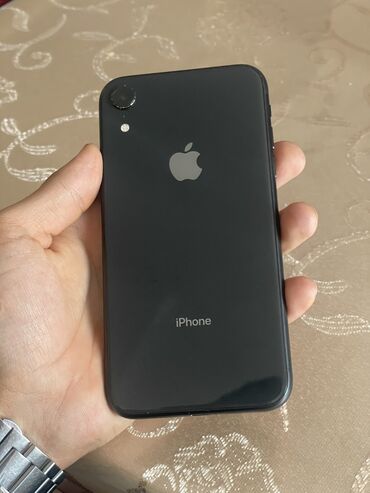 телефон айфон хр: IPhone Xr, Б/у, 128 ГБ, Черный, Защитное стекло, 81 %