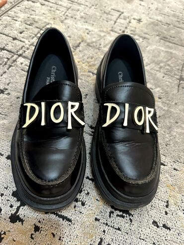 туфли размер 36 37: Туфли Dior, 37, цвет - Черный