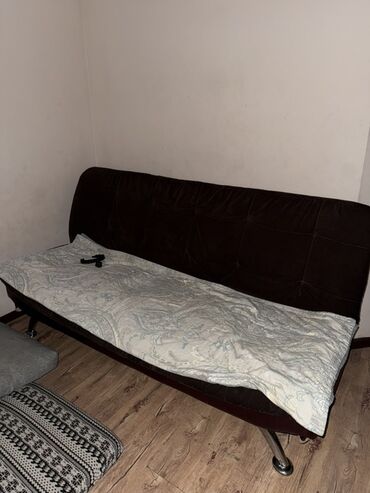 раскладной шкаф с тканевым покрытием: Раскладной диван, Б/у