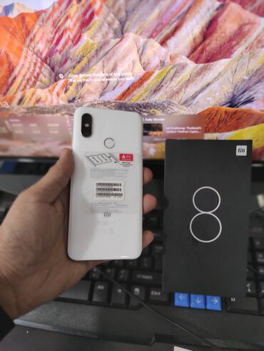 Xiaomi: Xiaomi Mi 8 Lite, 128 GB, rəng - Ağ