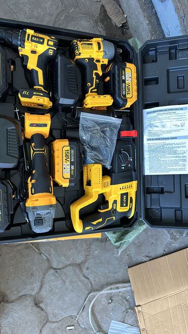 Наборы электроинструментов: Косон Набор 4в1 4 батарейка 4 инструмент Доставка по городу — 2