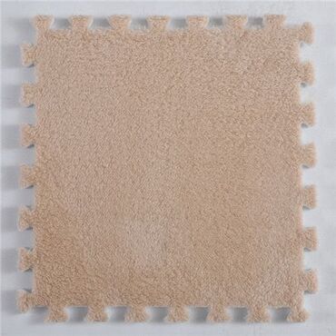 Süni güllər: Yumuşaq xalça mozaika döşəmə plitələri - Material: tüklü, yumşaq üst — 5