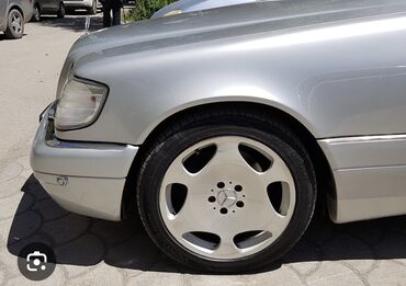 Шины и диски: Литые Диски R 17 Mercedes-Benz, Комплект, отверстий - 5, Б/у