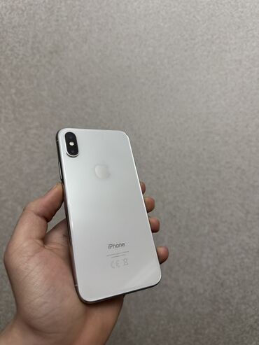 iphone en ucuz telefon: IPhone X, 64 ГБ, Белый, Беспроводная зарядка