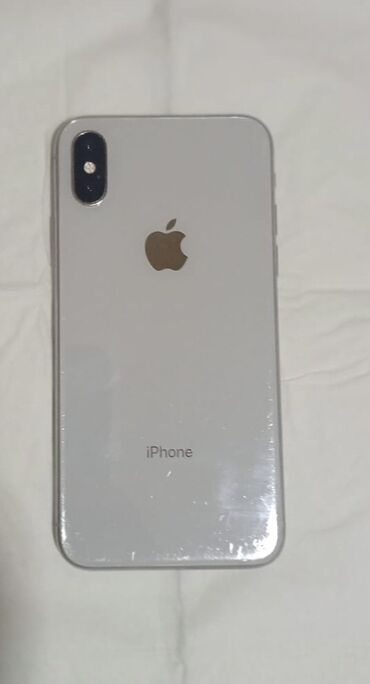 Apple iPhone: IPhone X, 64 GB, Ağ, Face ID