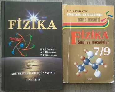 8 sinif biologiya metodik vesait: Fizika - Rüstəmov - 5 manat Abituriyentlər üçün vəsait Bakı 2014 İdeal