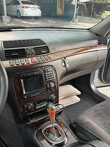 mersedes e class: Mercedes-Benz S-Class: 2000 г., 5 л, Автомат, Бензин, Седан — 9