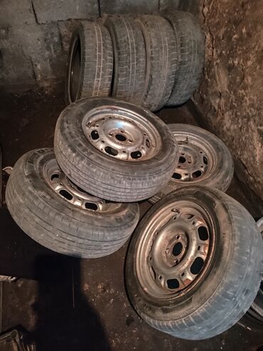 полики для авто бишкек цена: Колеса в сборе 185 / 65 / R 14, Лето, Б/у, Комплект, Легковые, Железные, отверстий - 4