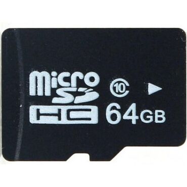 выдвижная камера: Карта памяти microSDHC 64 GB - Форм-фактор: microSDHC - Объем: 64