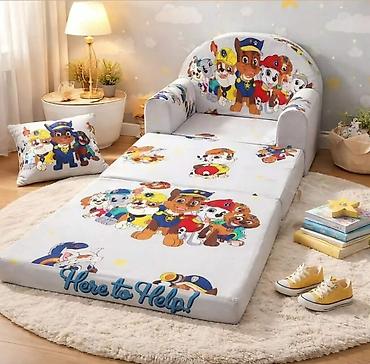 Foteljice: Dečja fotelja na razvlačenje. 2 u 1 fotelja i krevetić — 9