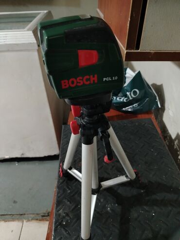 Digər ölçmə cihazları: BOSCH PCL 10 marka, lazer səviyyə ölçmə cihazl,çox az istifadə olunub