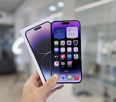 iphone 8s plus: IPhone 14 Pro Max, Б/у, 256 ГБ, Deep Purple, Коробка, 80 % — 1