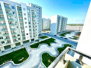 Uzunmüddətli kirayə mənzillər: Mida Hövsan 2 yaşayış kompleksində 3 otaq boş əşyasız mənzil yalnız — 3