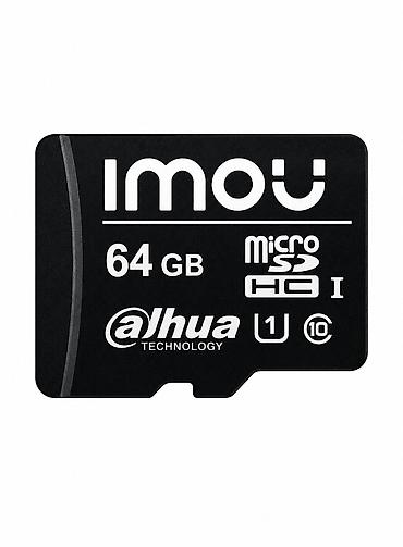 Foto və videokameralar: №: 17353 Məhsulun adı: Yaddaş kartı Imou ST2-64-S1 64GB MicroSDXC — 1