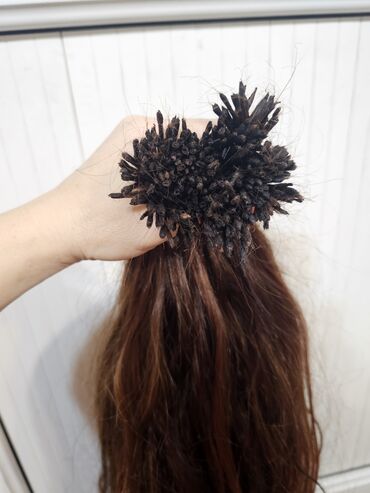 Təbii saçlar, pariklər: Qaynaq saçlar, Təbii — 9