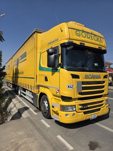 освещение салона: Сүйрөгүч, Scania, 2016 г., Тенттелген