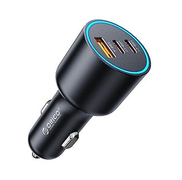 macbook charger: Avtomobil Şarj Cihazı Orico-PL-165-1A2C (165W güclü) — Maşında — 1