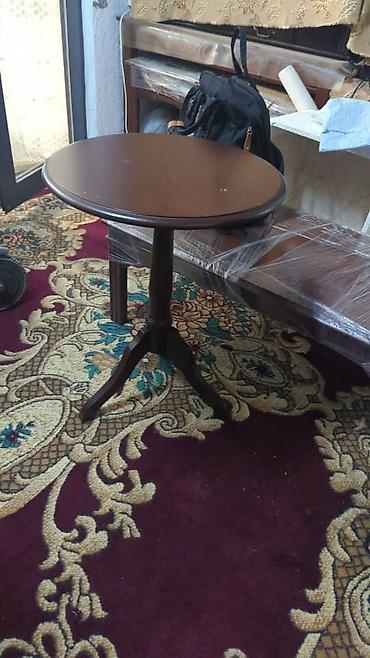 Столы и стулья для зала: Стол и стул для зала, Б/у, Самовывоз, цвет - Коричневый — 10