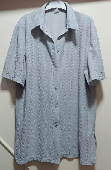 Bluze: XL (EU 42), Jednobojni, bоја - Siva