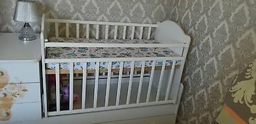 Мебель: Жаны монеж сатылат. Бала жаткан эмес, комоды баары рабочий, высота — 5
