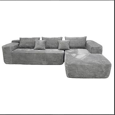 Угловые диваны: Новый без каркасный Хит диван 2025! Г- образный Длинная сторона — 5