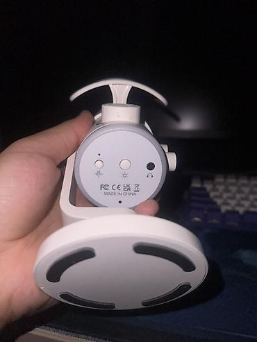 rant ace: USB-микрофон Fifine Ampligame AM6 настольный белый с поп-фильтром - — 3