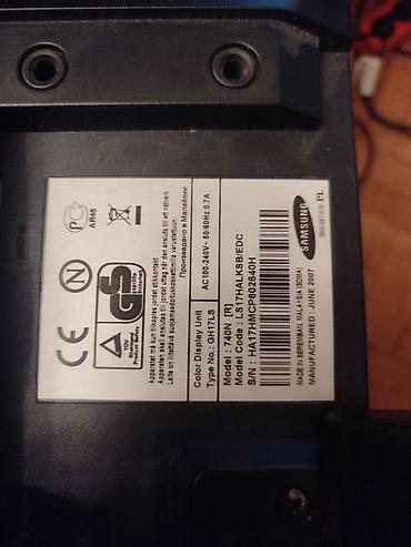monitor: Stari retro Samsung LCD monitor 740N vintage. Nepoznato stanje. Kad — 3