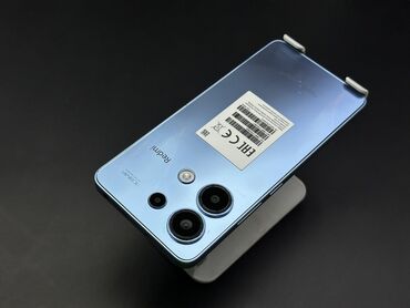 телефон 9т: Redmi, Redmi Note 13, Б/у, 256 ГБ, цвет - Голубой, 2 SIM