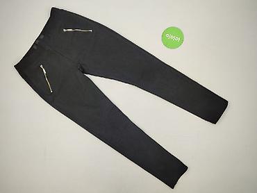 black: Spodnie materiałowe damskie, rozmiar M — 2