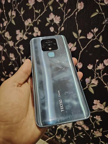 фотокамера в аренду: Tecno Camon 16, Б/у, 128 ГБ, цвет - Голубой, 2 SIM — 4