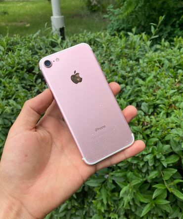 айфон 10 s: IPhone 7, Б/у, 128 ГБ, Розовый, Чехол, 66 %