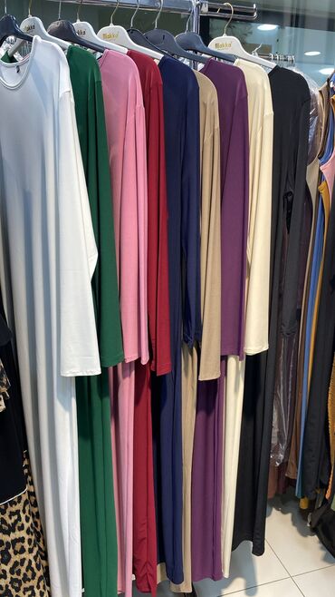 хиджаб платья: Повседневное платье, Турция, Длинная модель, M (EU 38), L (EU 40), XL (EU 42)