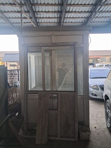 оборудование для производства пластиковых окон в бишкеке: Portativ mühafizə/kassa köşkü - Material: metal karkas, PVC panellər