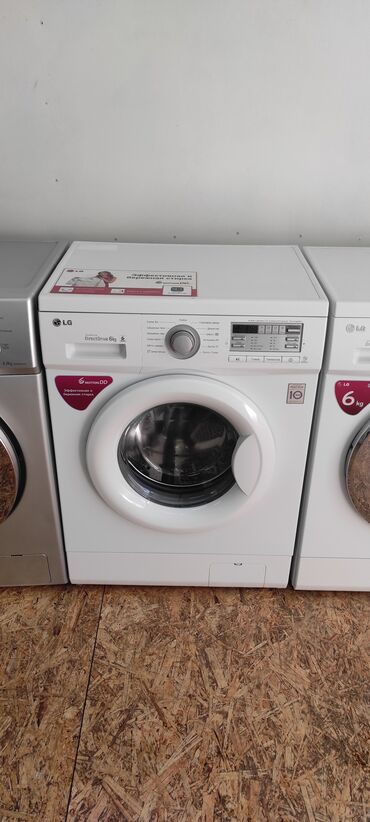 Стиральные машины: Стиральная машина LG, Б/у, Автомат, До 5 кг, Узкая — 13