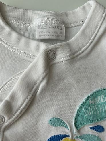 waikiki stvari za bebe: F&F Baby pamučni zeka (pidžama/overal) za bebe, veličina 9–12 — 3
