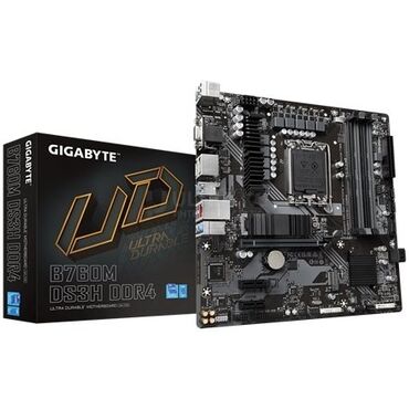 ноутбук intel core i9 цена: Материнская плата, Новый, Gigabyte, LGA1700, ATX, Для ПК