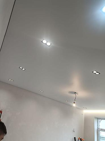 Натяжной потолок: Потолоктун болгон турун жасайбыз гарантия 10-жыл — 12