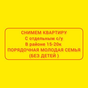 сниму квартиру долгосрочный: 1 комната, Собственник, Без подселения