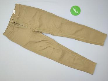 linen trousers pull and bear: Spodnie materiałowe damskie, rozmiar M — 2