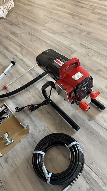 su tabancası: Yokiji YKU 120 elektrikli boya püskürtmə aparatı - Peşəkar airless — 1