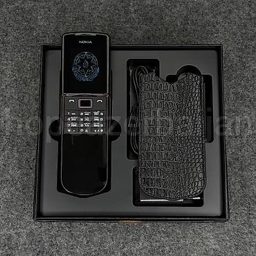 Nokia 8 Sirocco, rəng - Qara, Düyməli