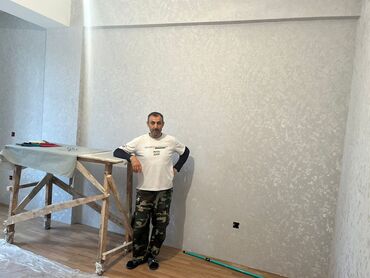 Təmir işləri: Daxili təmir və divar kağızı xidmətləri - Peşəkar usta tərəfindən — 2