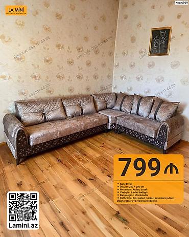 Künc divan – La Mini - Ölçülər: 280 × 200 sm - Mexanizm: açılan lalafo.az -da Künc divan – La Mini - Ölçülər: 280 × 200 sm - Mexanizm: açılan