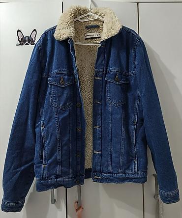 Muška teksas jakna sa toplotnom postavom (sherpa) - Klasičan kroj od na lalafo.rs Muška teksas jakna sa toplotnom postavom (sherpa) - Klasičan kroj od