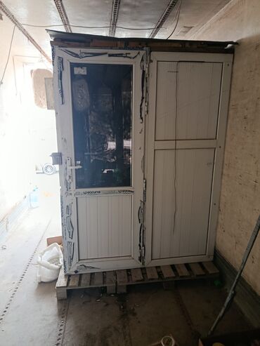 Оборудование для красоты и эстетики: PVC vitrinli kiosk/leylağı üçün hazır modul - Material: ağ rəngli PVC