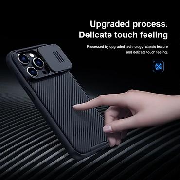 Maske i futrole za telefone: Nillkin CamShield Pro Magnetic maska za iPhone 14 Pro 6.1, plave boje — 9