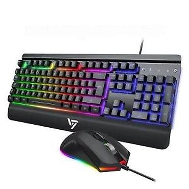 Druga oprema za računare i laptopove: MEMBRANSKA TASTATURA SVETLEĆA METALNI PANEL VICTSING PC279A | Cene — 12