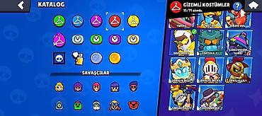 gta 5 kaset: Brawl Stars oyun hesabı – yüksək trofey və zəngin kosmetik kolleksiya — 7
